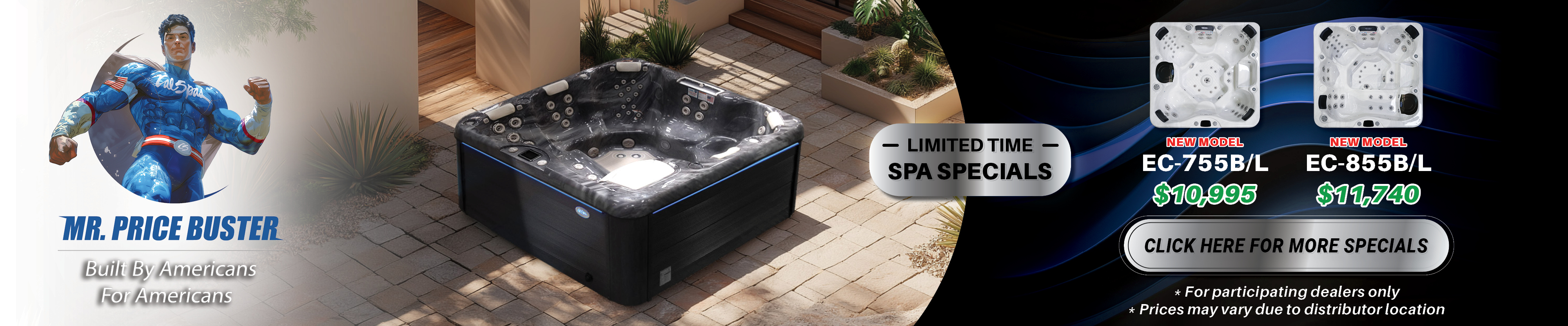 Calspas hot tub being used in a family setting - Topeka