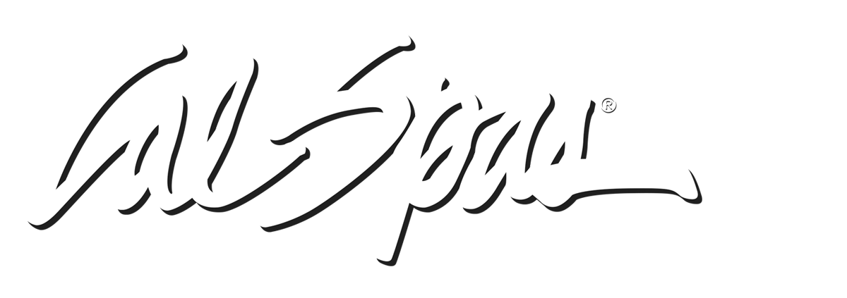 Calspas White logo hot tubs spas for sale Topeka